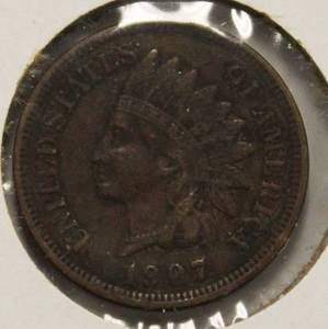 Nice High Grade 1907 Indian Head Penny