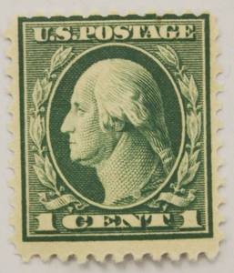 George Washington 1789 - 1797 U.S, Postal 1 Cent Stamp Very Rare Find