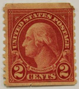 1894  2 Cents U.S. Postage George Washington Stamp Rare Find
