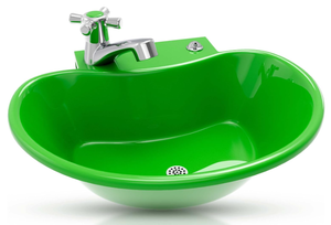 Tribello Outdoor Sink and Drinking Fountain - 2 in 1 Easy to Install Outdoor Garden Sink