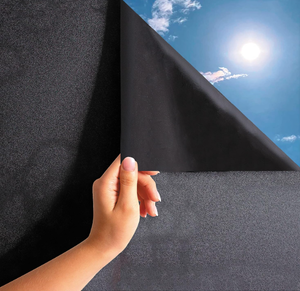 MARAPON� Window Privacy Film - Black Static-Adhesive Window Film 23.6.5x78.7�