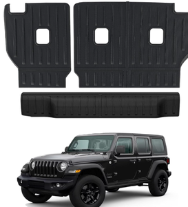 CARESA Seat Back Covers for 2021-2024 Jeep Wrangler 4XE Accessories