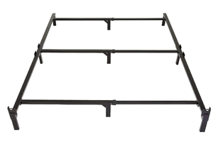 Amazon Basics Metal Bed Frame, 9-Leg Base for Box Spring and Mattress King