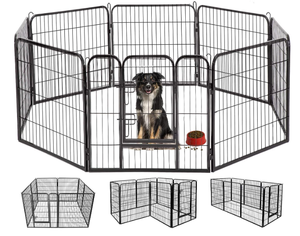 8 Panelas BestPet Dog Playpen Pet Dog Fence