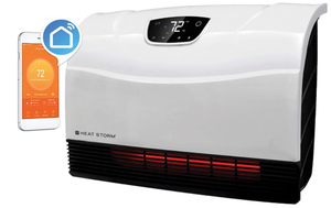 Heat Storm HS-1500-PHX-WIFI Infrared Heater, Wifi Wall Mounted