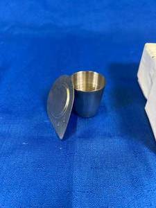 lot 24 image: 5 - Nickel Crucible With Cap 25ml