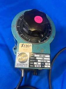 lot 63 image: Staco Variable AutoTransformer Type 3PN 1010, Input V. 120, Output V. 0-120140, 10 Amp, Kva 1.4, Freq 5060, PH 1 US PLUG