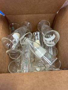 lot 80 image: 23 - Pharmacutical Graduated Glass 4 Dram 15ml