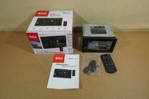 lot 219 image: Boss Bluetooth Receiver Widescreen Touchscreen Monitor