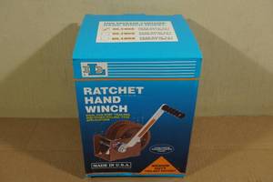 lot 250 image: DL Medium Duty Ratchet Hand Winch
