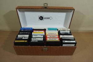 lot 255 image: 24 8-Track Tapes in Case