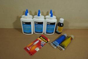 lot 266 image: Assorted Glue and Paint
