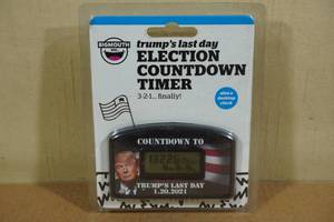 lot 275 image: Novelty Trumps Last Day Timer