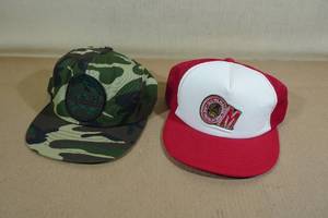 lot 284 image: Busch and Old Milwaukee Beer Hats