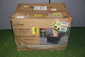 lot 7 image: Blue Sky 22 Square Smokeless Patio Fire Pit