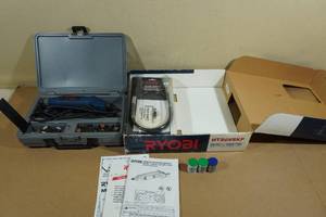 lot 11 image: Ryobi Multi Tool Rotary Tool Set