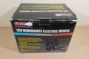 lot 21 image: Grip 12V Reversible Electric Winch