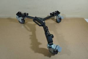 lot 35 image: Tripod Camera Mount Eurosell Professional Roll Trolley Camera Dolly