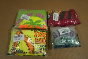 lot 66 image: 4 Kids Christian T-Shirts -Large