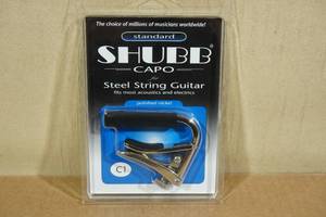 lot 74 image: Shubb Steel String Guitar Capo