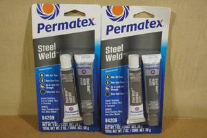 lot 123 image: 2 Permatex Steel Weld