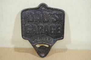 lot 132 image: Dads Garage Cast Iron Bottle Opener