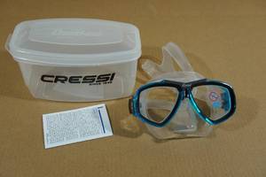 lot 178 image: Cressi Focus Dive Mask -ClearBlue