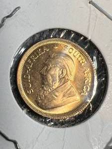 110TH OZ .999 PURE GOLD 1982 SOUTH AFRICAN KRUGGERAND