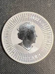 1 TROY OZ .9999 FINE SILVER 2023 AUSTRALIAN KANGAROO