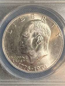 1976-D US EISENHOWER DOLLAR ANACS MS65