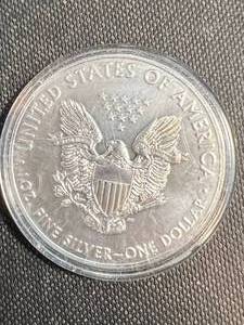 2020 AMERICAN SILVER EAGLE 1 TROY OZ .999 FINE SILVER IN AIRTITE