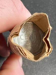 ROLL OF UNC US STEEL CENTS
