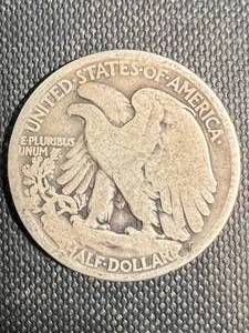1918 US WALKING LIBERTY HALF DOLLAR