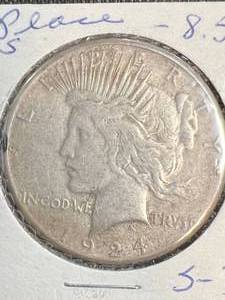 1924-S US PEACE SILVER DOLLAR