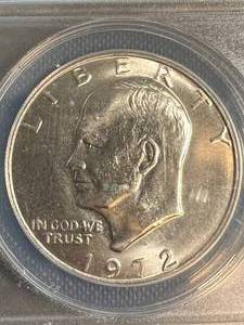 1972-D US EISENHOWER DOLLAR ANACS MS65