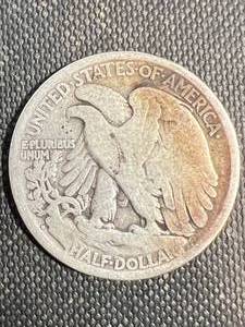1917-D US WALKING LIBERTY HALF DOLLAR