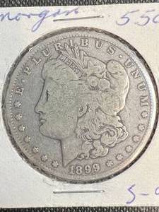 1899-O US MORGAN SILVER DOLLAR