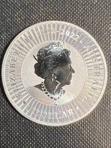 1 TROY OZ .9999 FINE SILVER 2023 AUSTRALIAN KANGAROO