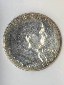 1959 US FRANKLIN HALF DOLLAR NGC PF67