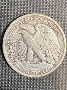 1939-S US WALKING LIBERTY HALF DOLLAR