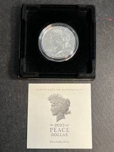 2023 US PEACE SILVER DOLLAR
