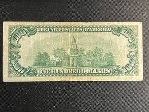 1929 US $100 FEDERAL RESERVE BANK OF MINNEAPOLIS