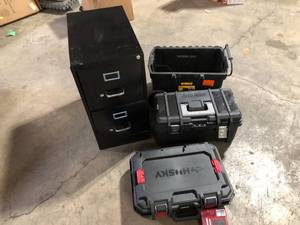 Lot of assorted Storage items various types models and conditions customer returns review pictures