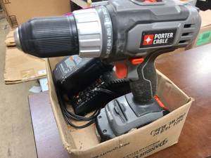 Porter Cable Power Drill with 2 batteries and charger