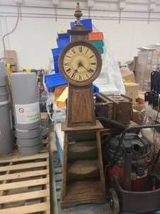 Large Cabinet Clock Combo