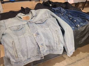 4 Jackets, Denim, leather