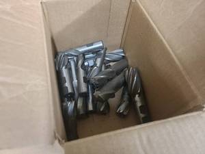 Box of heavy duty drill bits