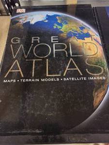 Extra Large High Quality Great World Atlas Book