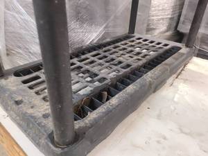 Small 3 tier plastic shelving unit