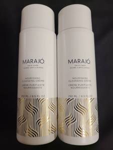 JJ 2 Bottles of Sephora Marajo Hair Care Nourishing Cleansing Creme Shampoo